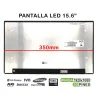 PANTALLA LED DE 15.6" PARA PORTÁTIL NV156FHM-N4T V8.0