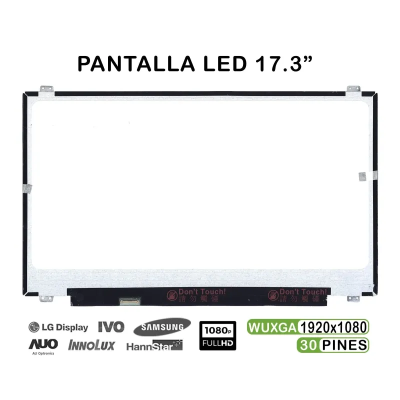 PANTALLA LED DE 17.3" PARA PORTÁTIL LP173WF4(SP)(F6)