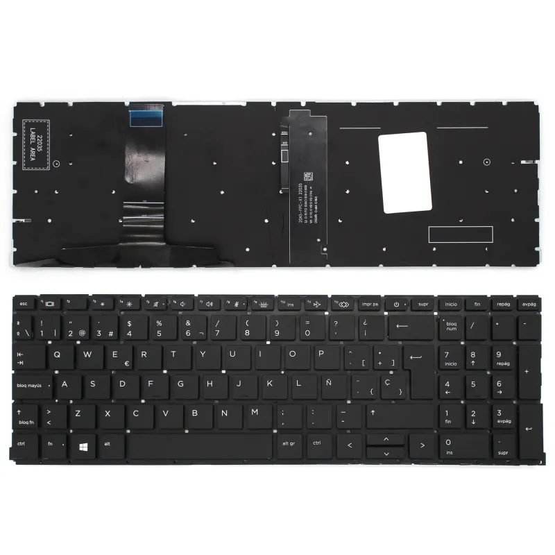 TECLADO RETROILUMINADO PARA PORTÁTIL HP ZBOOK POWER 15.6" G7 G8 G9