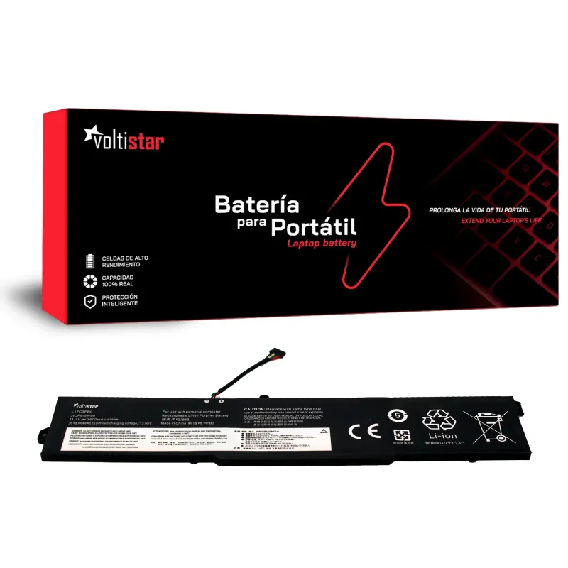 BATERÍA PARA PORTÁTIL LENOVO IDEAPAD 330-15ICH 330-17ICH 330G L17C3PB0 L17M3PB1