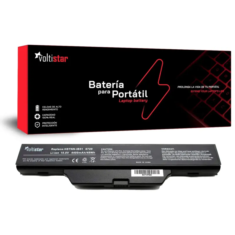 BATERÍA PARA PORTÁTIL HP HSTNN-IB62 HSTNN-IB51 HSTNN_IB52