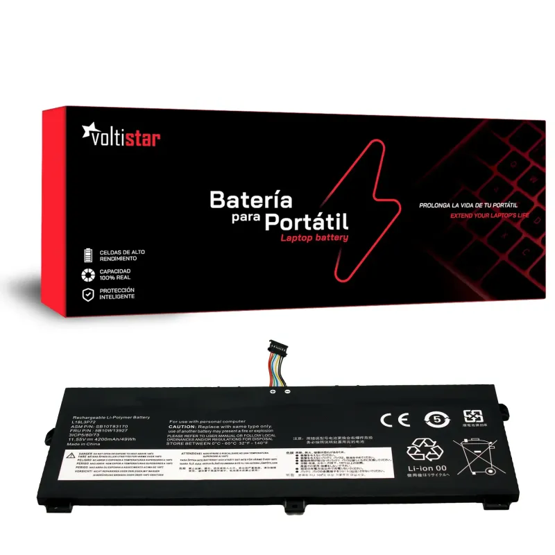 BATTERIA PER PORTATILE LENOVO THINKPAD X13 YOGA GEN 1 L18L3P72