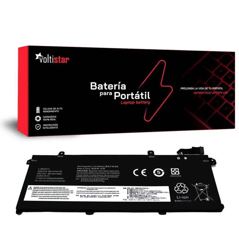 BATTERIA DEL COMPUTER PORTATILE PER LENOVO THINKPAD P43S T490 T495 T14 GEN 1 L18M3P73 L18M3P74