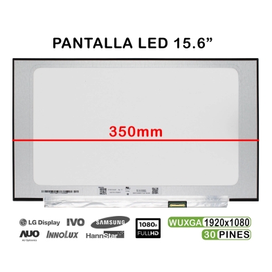 PANTALLA LED DE 15.6" B156HTN06.2 NV156FHM-N68 NV156FHM-N52 NV156FHM-N4X FHD BRILLO PARA PORTÁTIL PANTALLA LED DE 15.6" B156HTN06.2 NV156FHM-N68 NV156FHM-N52 NV156FHM-N4X FHD BRILLO PARA PORTÁTIL