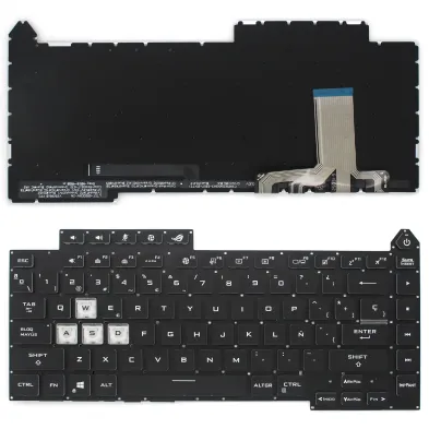 Clavier rétroéclairé pour portable Asus ROG 5R G513 G513Q G513QY