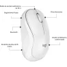 RATÓN INALÁMBRICO LOGITECH M240 SILENT BLANCO
