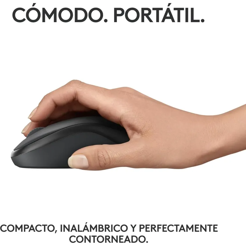 MOUSE WIRELESS LOGITECH M240 SILENT NERO