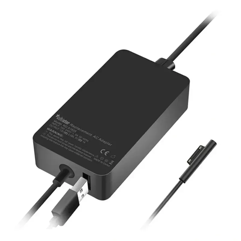 CARREGADOR PARA PORTATIL MICROSOFT SURFACE PRO 3 COM USB ADICIONAL