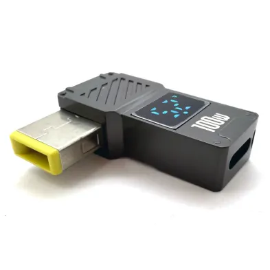 Adattatore convertitore USB-C femmina a Square maschio con display 100W