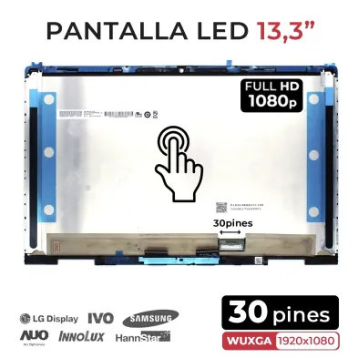 Acquista schermo LED da 13,3" per laptop HP Envy X360 13-BD 30 Pin
