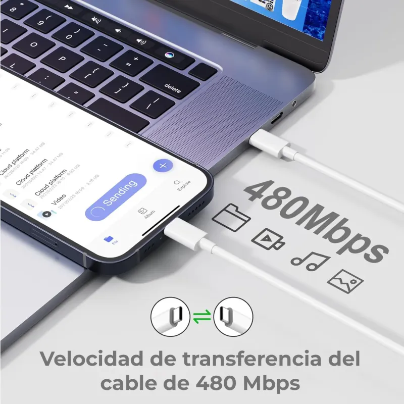 CARREGADOR PARA PORTATIL APPLE MACBOOK 140W USB-C