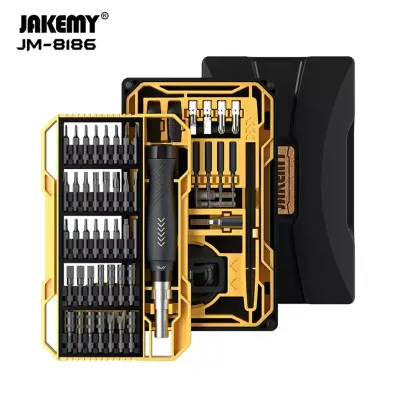 JUEGO DE DESTORNILLADORES MAGNÉTICOS JAKEMY JM-8186 A