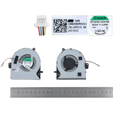 VENTILADOR CPU PARA PORTÁTIL ASUS GL502VM GL502VML GX60VM 13NB00R0P02011 13N1-0SP0201