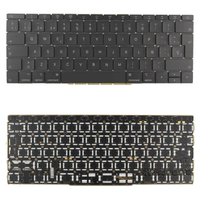 TASTIERA COMPUTER PORTATILE RETROILLUMINATA PER APPLE MACBOOK PRO A1708 13.3" NERA