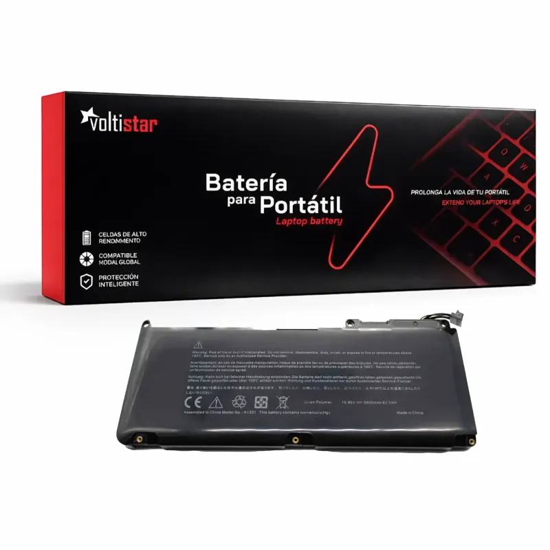 BATERÍA PARA PORTÁTIL APPLE MACBOOK UNIBODY A1331 A1342
