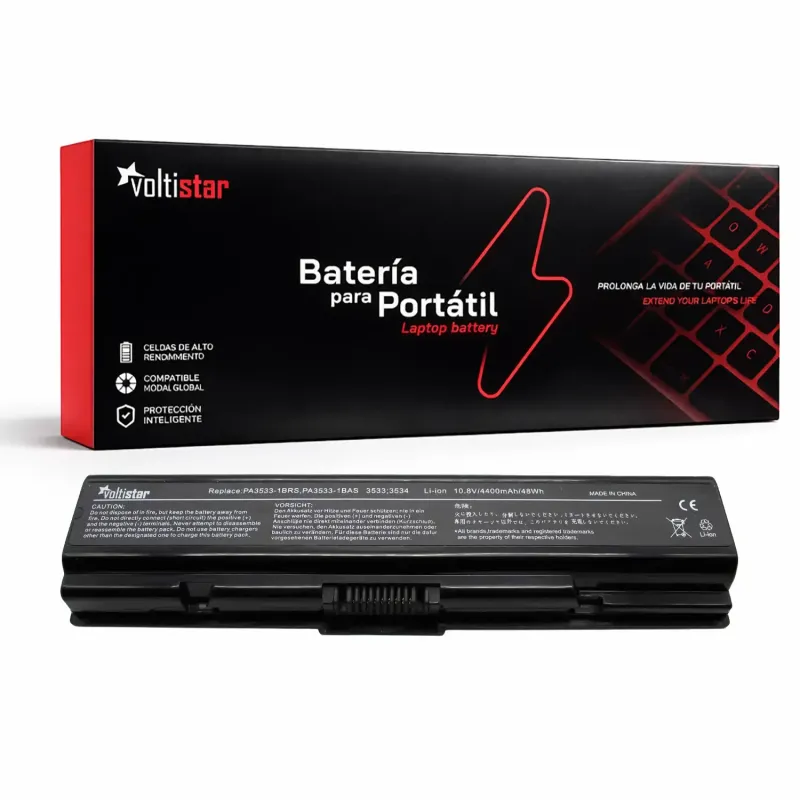 BATERÍA PARA PORTÁTIL TOSHIBA SATELLITE A500-1EJ