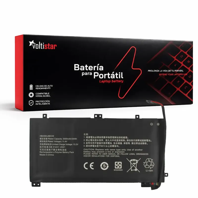 BATERÍA PARA PORTÁTIL HUAWEI HB4593J6ECW MATEBOOK 13(2020)