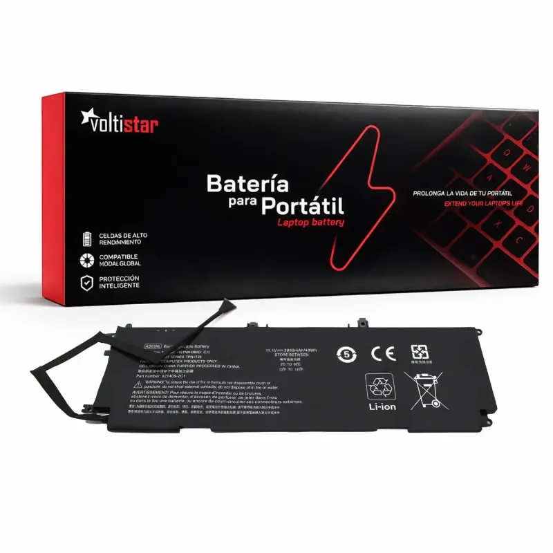 BATTERIA PER COMPUTER PORTATILE HP ENVY 13-AD 13T-AD AD03XL 921409-2C1 921409-271