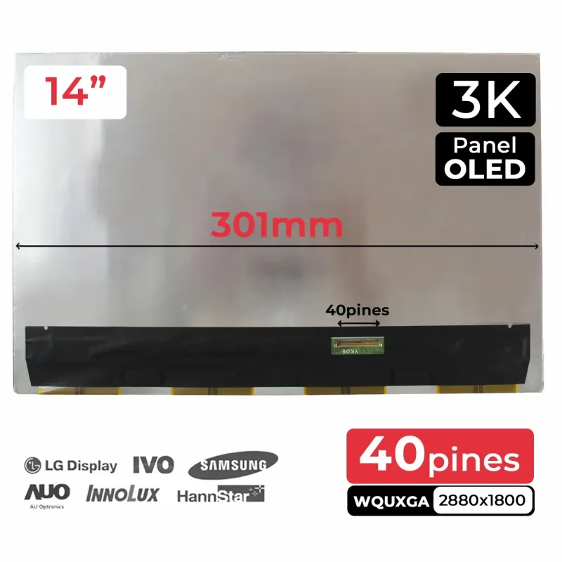ECRÃ OLED DE 14" PARA NOTEBOOK HP 14-EH0004NS ATNA40YK06-002
