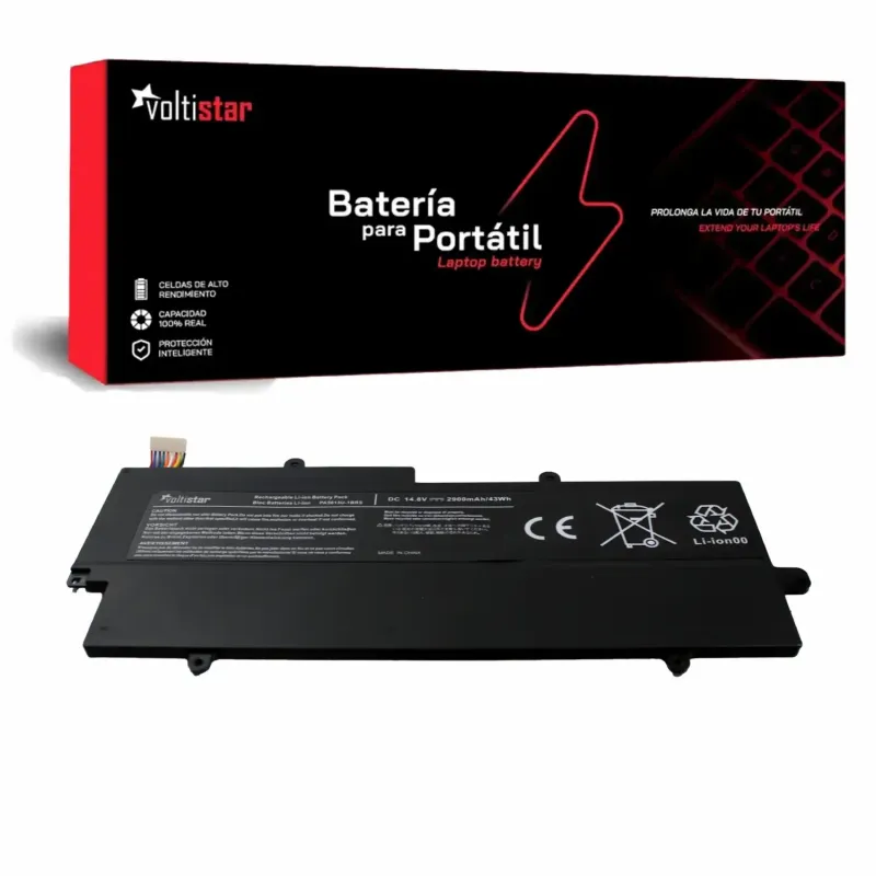 BATERIA PARA PORTÁTIL TOSHIBA PORTEGE Z830 PA5013U-1BRS 14.4/14.8V 1900MAH