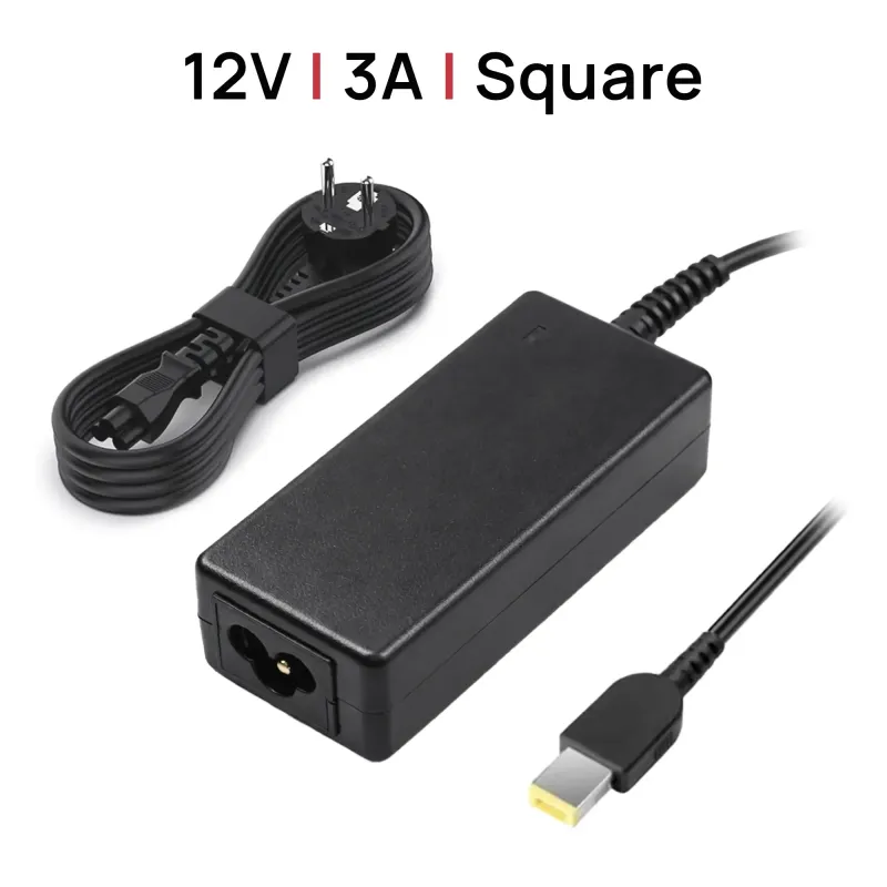 CARGADOR PARA PORTÁTIL LENOVO THINKPAD 10, HELIX 2 CONECTOR SQUARE
