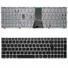TECLADO PARA PORTÁTIL LENOVO IDEAPAD B50-70 G50-70 Z50-70 25214745 MARCO PLATEADO