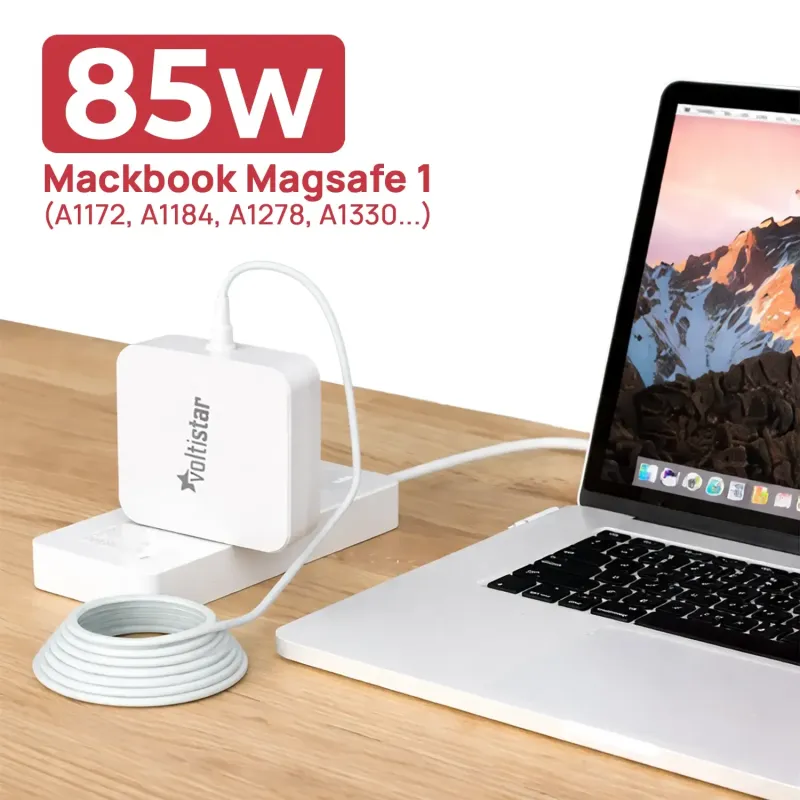 CARREGADOR PARA PORTATIL APPLE MACBOOK 85W 18.5V 4.6A
