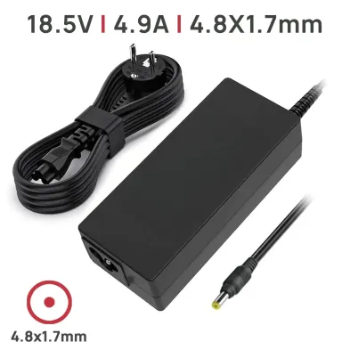 CARREGADOR PARA PORTATIL HP COMPAQ / PAVILION 18.5V 4.9A 90W