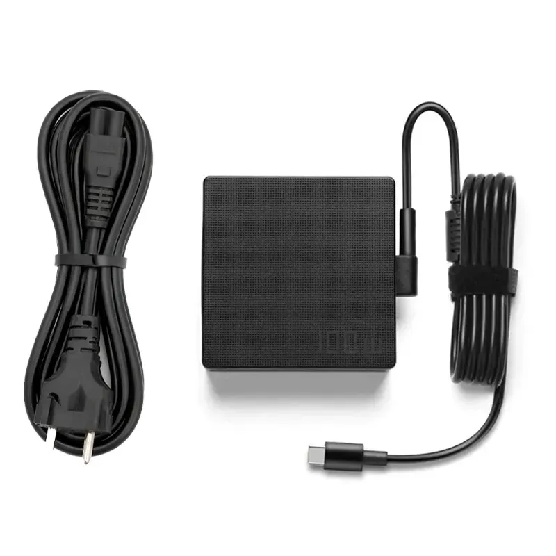 CARICATORE PER PORTATILE MULTIVOLTAGGIO LENOVO USB-C 100W NERO