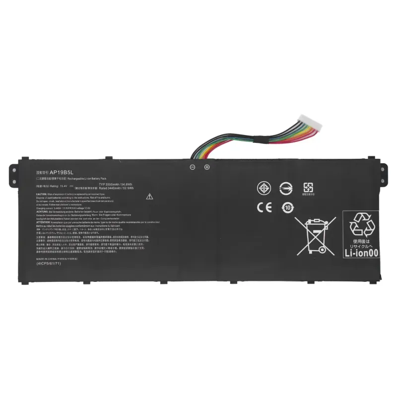BATERÍA PARA PORTÁTIL ACER AP19B5L KT.00405.010 15.4V 3550MAH