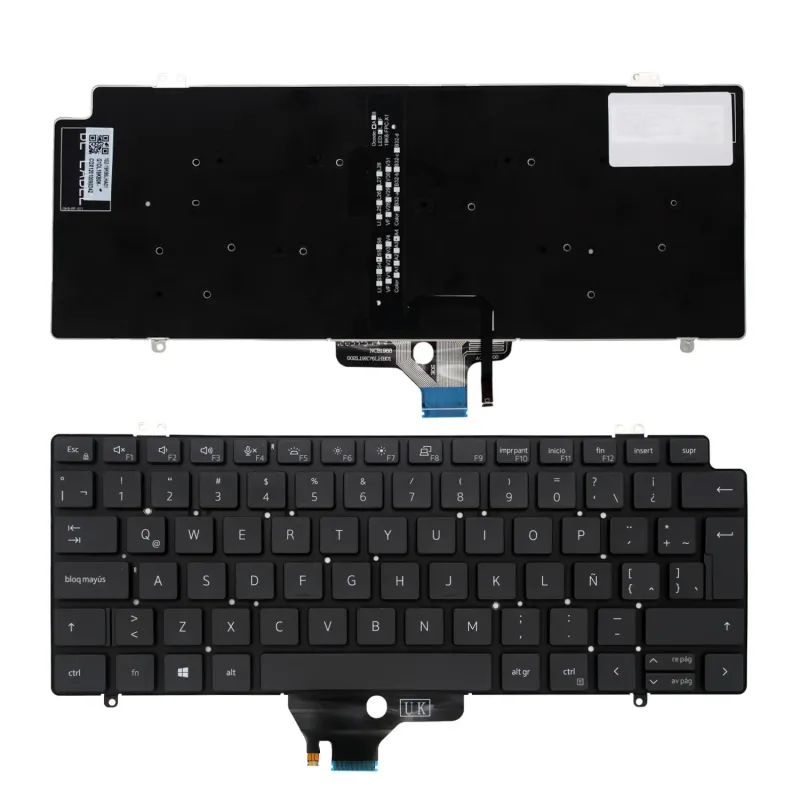 TECLADO PARA PORTÁTIL DELL LATITUDE 7410 7420 5420 0H4XRJ NSK-EB0BW 01 RETROILUMINADO LATINO