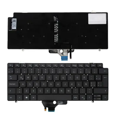 TECLADO PARA PORTÁTIL DELL LATITUDE 7410 7420 5420 0H4XRJ NSK-EB0BW 01 RETROILUMINADO LATINO