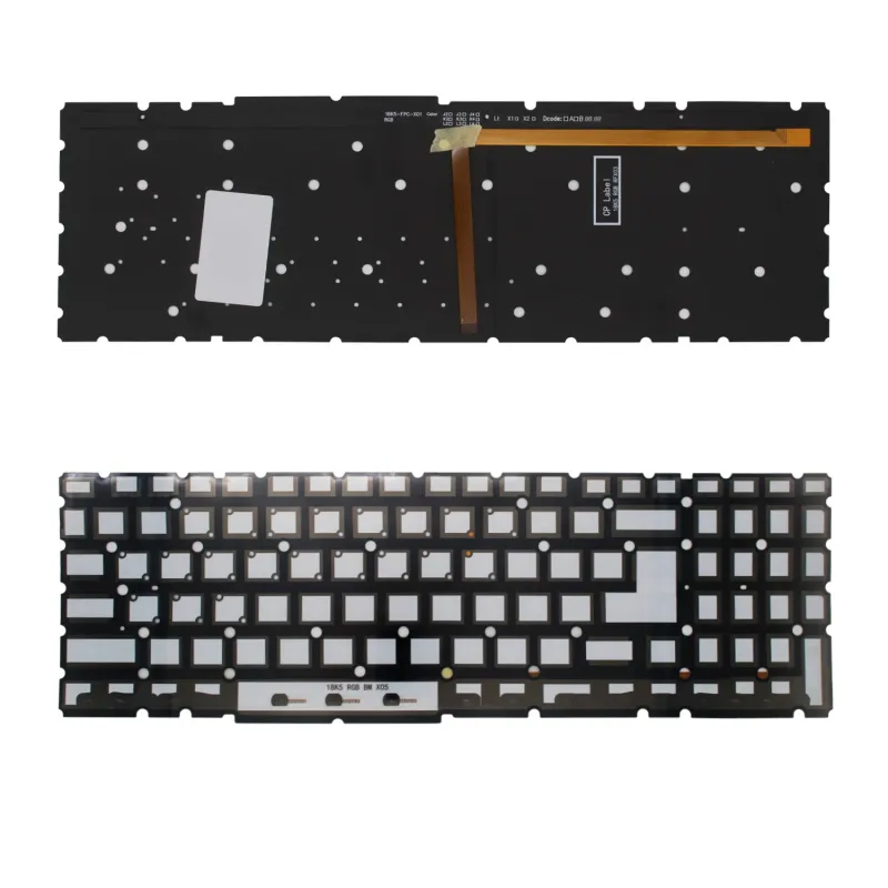 TECLADO RETROILUMINADO PARA PORTÁTIL ACER NK151310BNEGRO Y AZUL