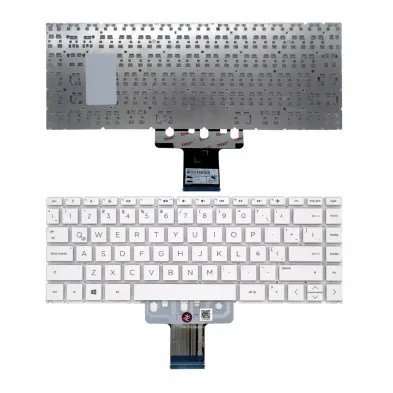 TECLADO LATINO PARA PORTÁTIL HP 14S-DQ1020NS 14S-DQ1021NS BLANCO