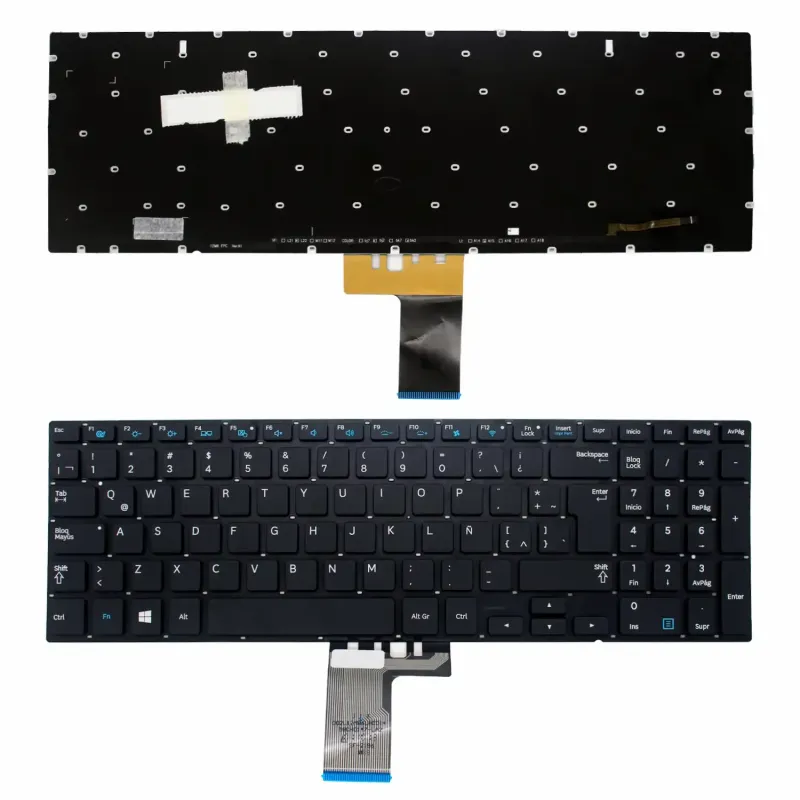 TECLADO LATIM ILUMINADO PARA NOTEBOOK SAMSUNG NP880Z5E NP670Z5E NP870Z5E NP780Z5E