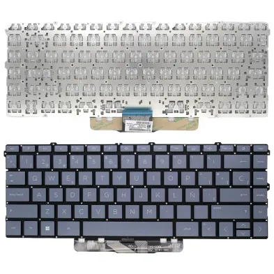 TECLADO PARA PORTÁTIL HP L96530-071 L96530-131 L96530-161 AZUL RETROILUMINADO