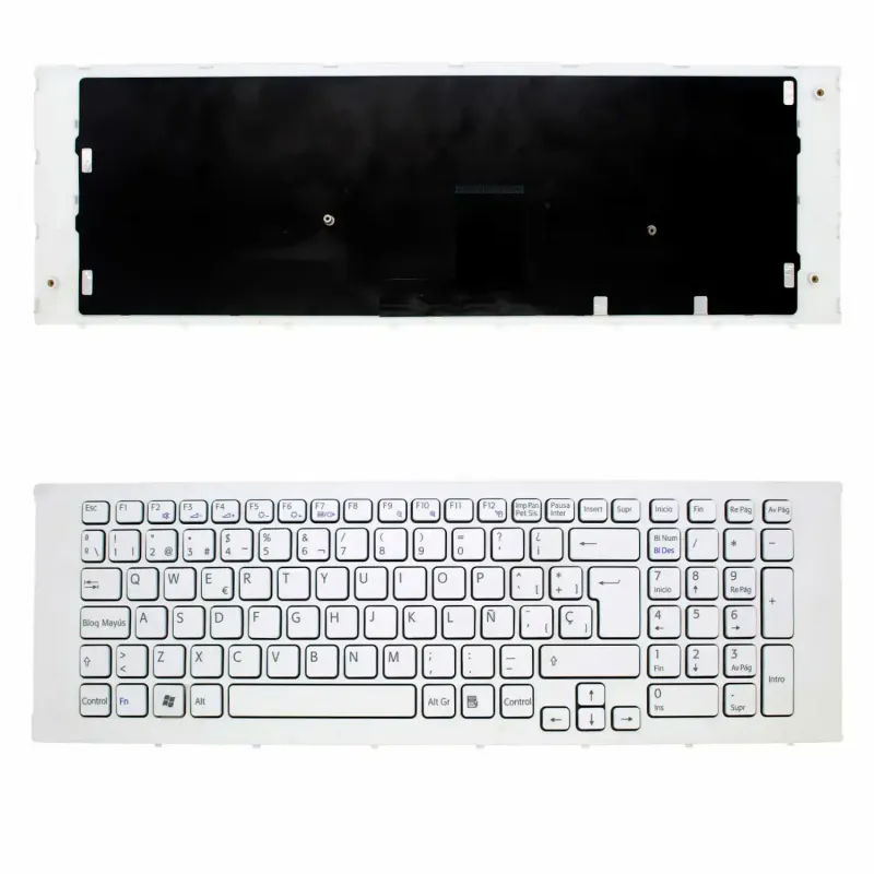 TASTIERA CON CORNICE DEL COMPUTER PORTATILE SONY VAIO VPC-EC VPC-EC2M1E VPCEB4E1 VPC-EB14EN/BI MP-09L26EO-8863 PCG-71C11M
