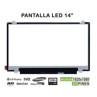 PANTALLA LED DE 14" PARA PORTÁTIL LENOVO THINKPAD L460 T460 T460S LP140WF5-SPB2