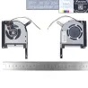 VENTILATEUR GPU POUR PORTABLE ASUS FX95 FX95G FX95D FX86 FX86FE FX86FM DFS5K12114262H