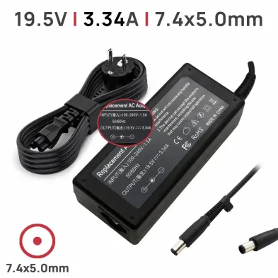 CARGADOR PARA PORTÁTIL DELL INSPIRON 1545 OCTAGONAL 19.5V 3.34A