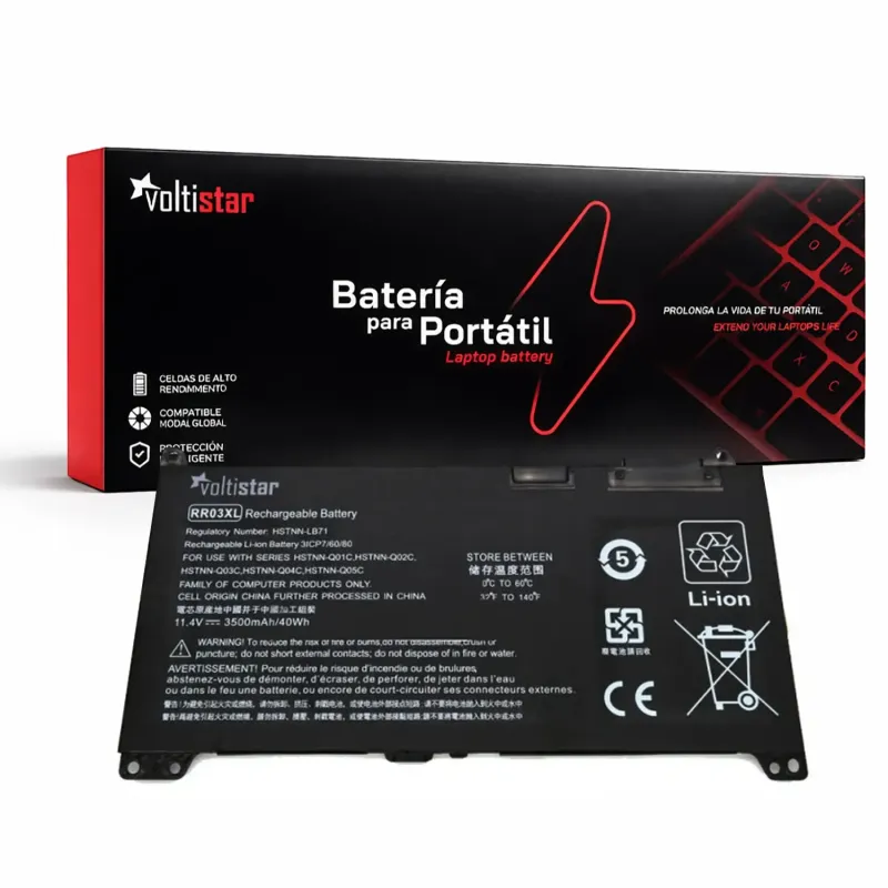 BATERIA PARA PORTATIL HP RR03XL RRO3 RRO3XL RR03048XL-PR
