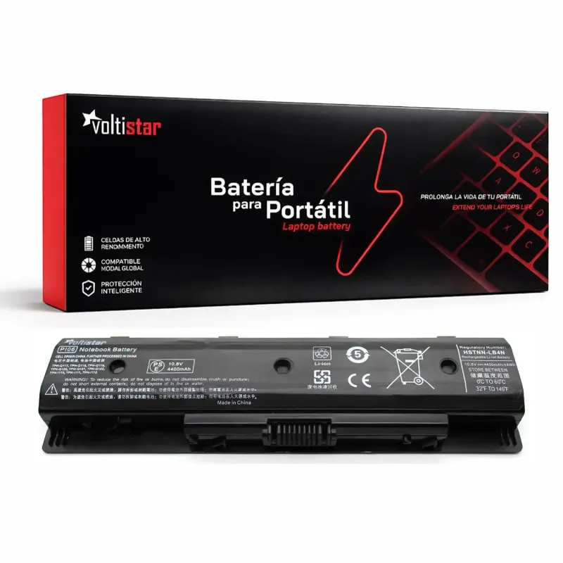 BATERÍA PARA PORTÁTIL HP ENVY 15 15T 17 TOUCHSMART M7-J010DX HSTNN-YB40 PI06 710417-001