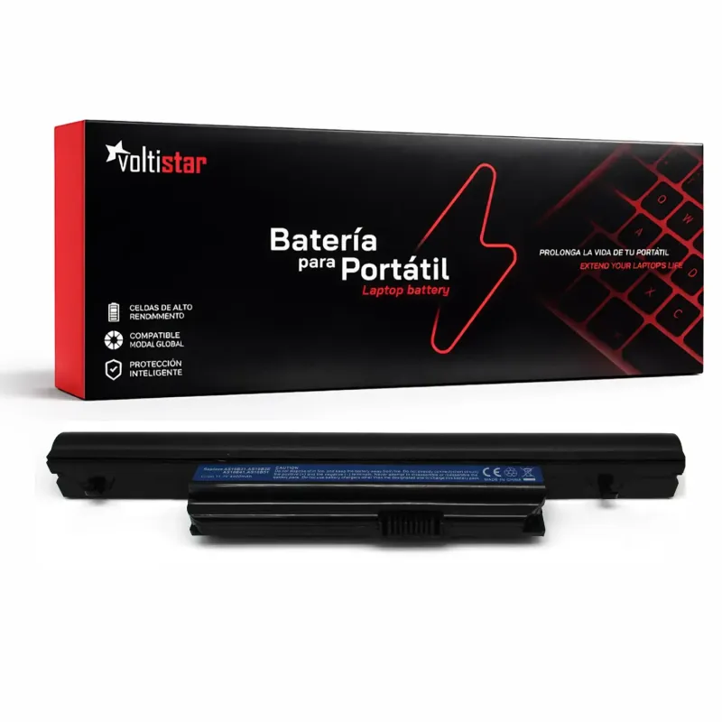 BATTERIA PER COMPUTER PORTATILE PER ACER ASPIRE TIMELINEX 4553 4820 5553 5820 6594 7745 AS3820 AS5820 AS7745