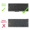 TECLADO PARA PORTATIL LENOVO IDEAPAD 320-14ISK 320S-14IKB 320S-14IKBR CINZA