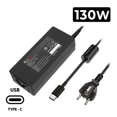 CARREGADOR PARA PORTATIL DELL 5-20V 6.5A 130W USB-C