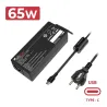 CARREGADOR USB-C MULTIVOLTAGEM PORTATIL LENOVO IDEAPAD THINKPAD LEGION CHROMEBOOK YOGA