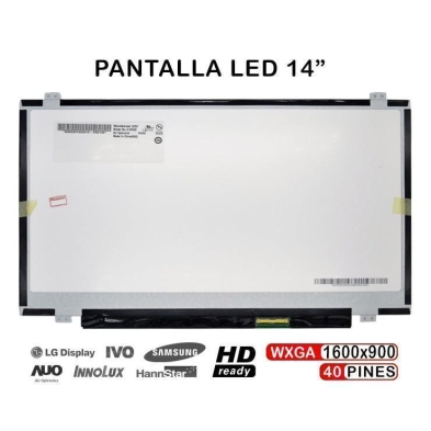 Schermo quasi nuovo LED portatile 14" B140RW02 - B140RTN02