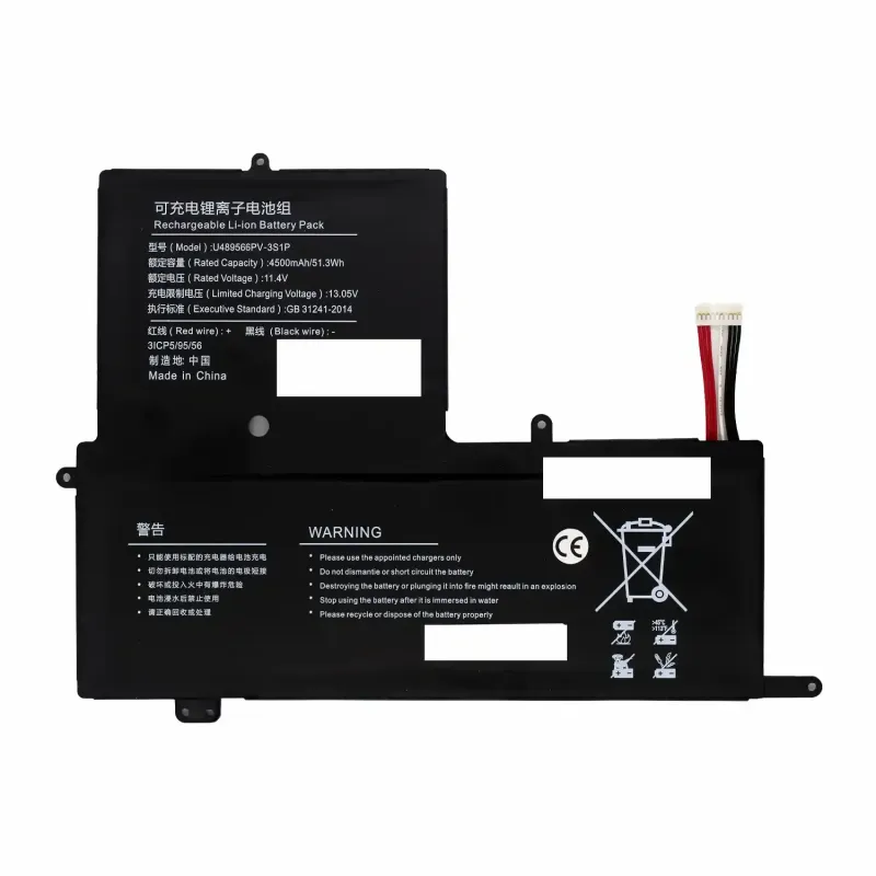 BATERIA PER PORTATILE EVOO M14LC2-256 U489566PV-3S1P EVC156 SERIES