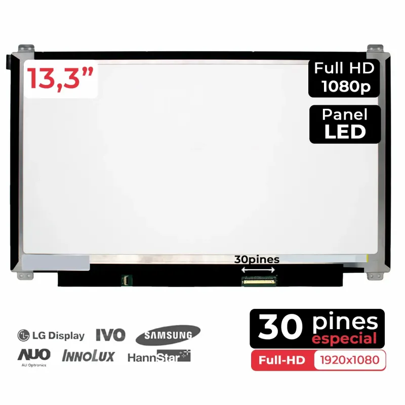 SCHERMO LED DA 13,3" PER LAPTOP DELL INSPIRON 13 NV133FHM-N41