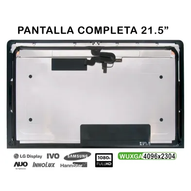 PANTALLA LED COMPLETA DE 21.5" PARA PORTÁTIL APPLE IMAC A1418 (2017) 4K LM215UH1 SD B1